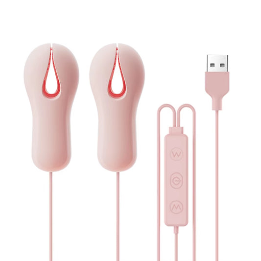 10 Modes Electric Nipple Clamp Breast Massage Vibrator Enhancer Bondage Adult Stimulator Sex Toys for Women Couples Female