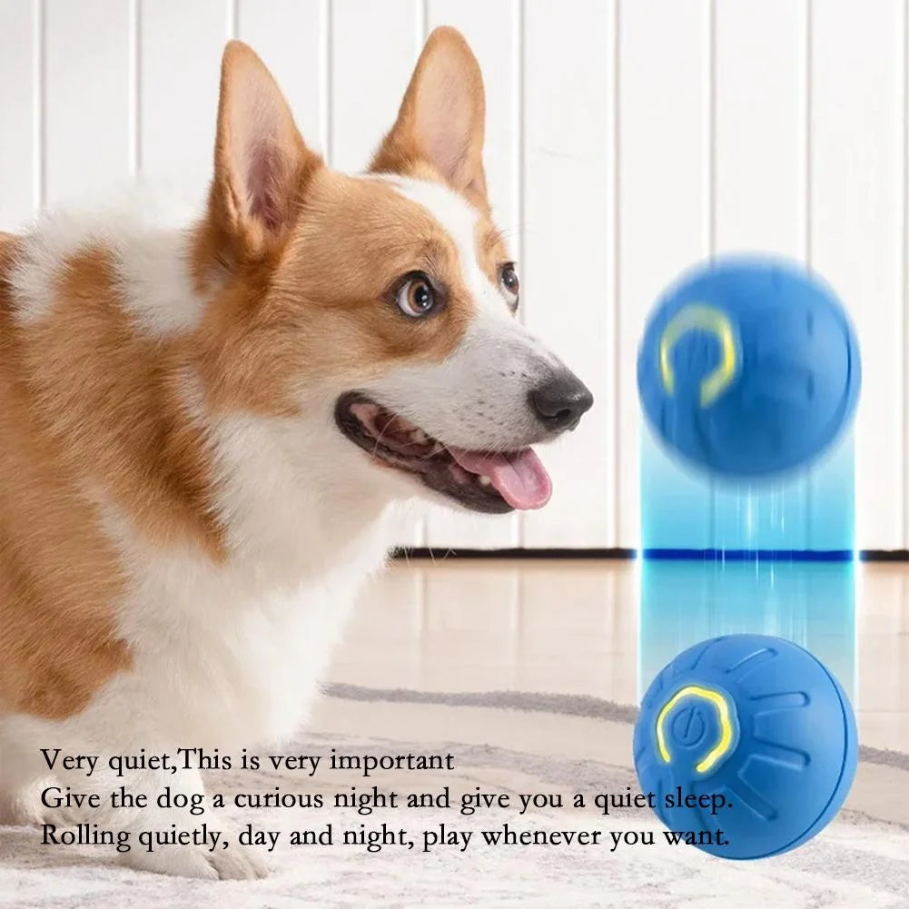 Automatic Jumping Ball for Pet Dog Interactive Training Ball Puppy Toy X8E2