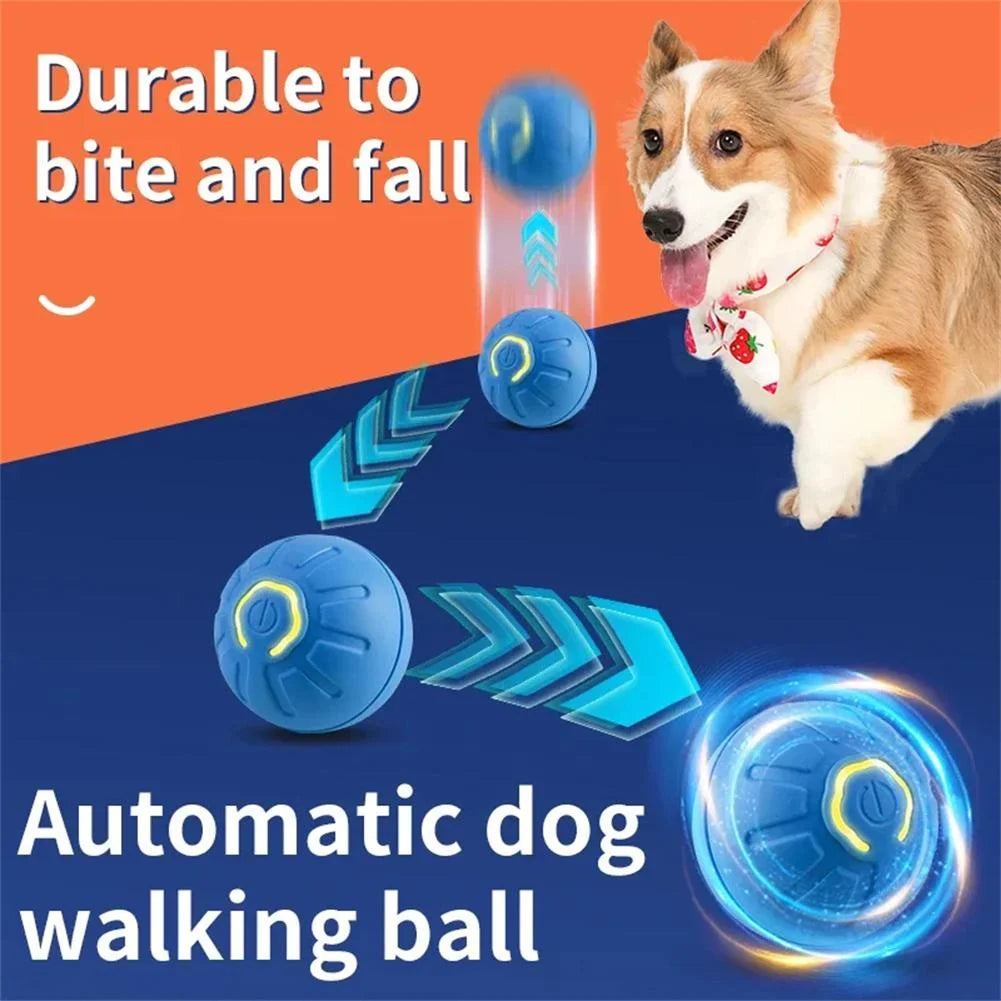Automatic Jumping Ball for Pet Dog Interactive Training Ball Puppy Toy X8E2