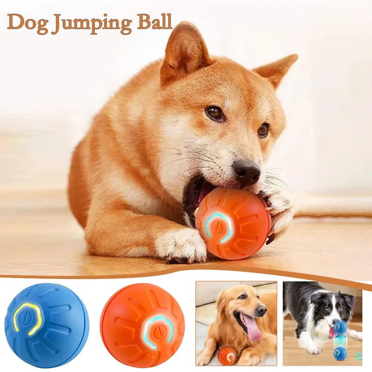 Automatic Jumping Ball for Pet Dog Interactive Training Ball Puppy Toy X8E2